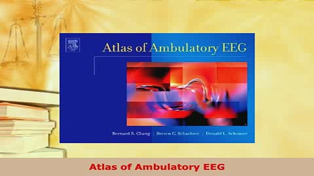 Download  Atlas of Ambulatory EEG Ebook Online