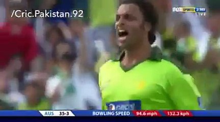 shoaib against david hussey