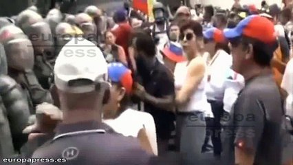 Siete detenidos durante las protestas en Caracas