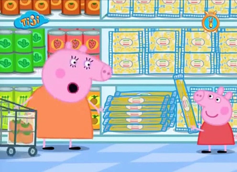 Peppa pig français Le supermarche
