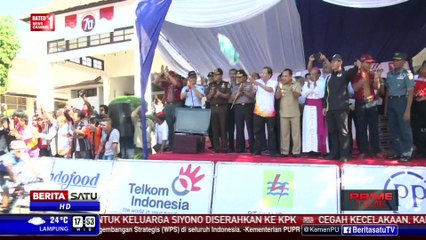 Jason Christie Juara Etape 1 Tour de Flores 2016