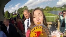 GoPro Attached To Whiskey Bottle At Wedding HD