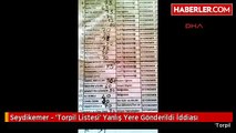 Seydikemer - 'Torpil Listesi' Yanlış Yere Gönderildi İddiası