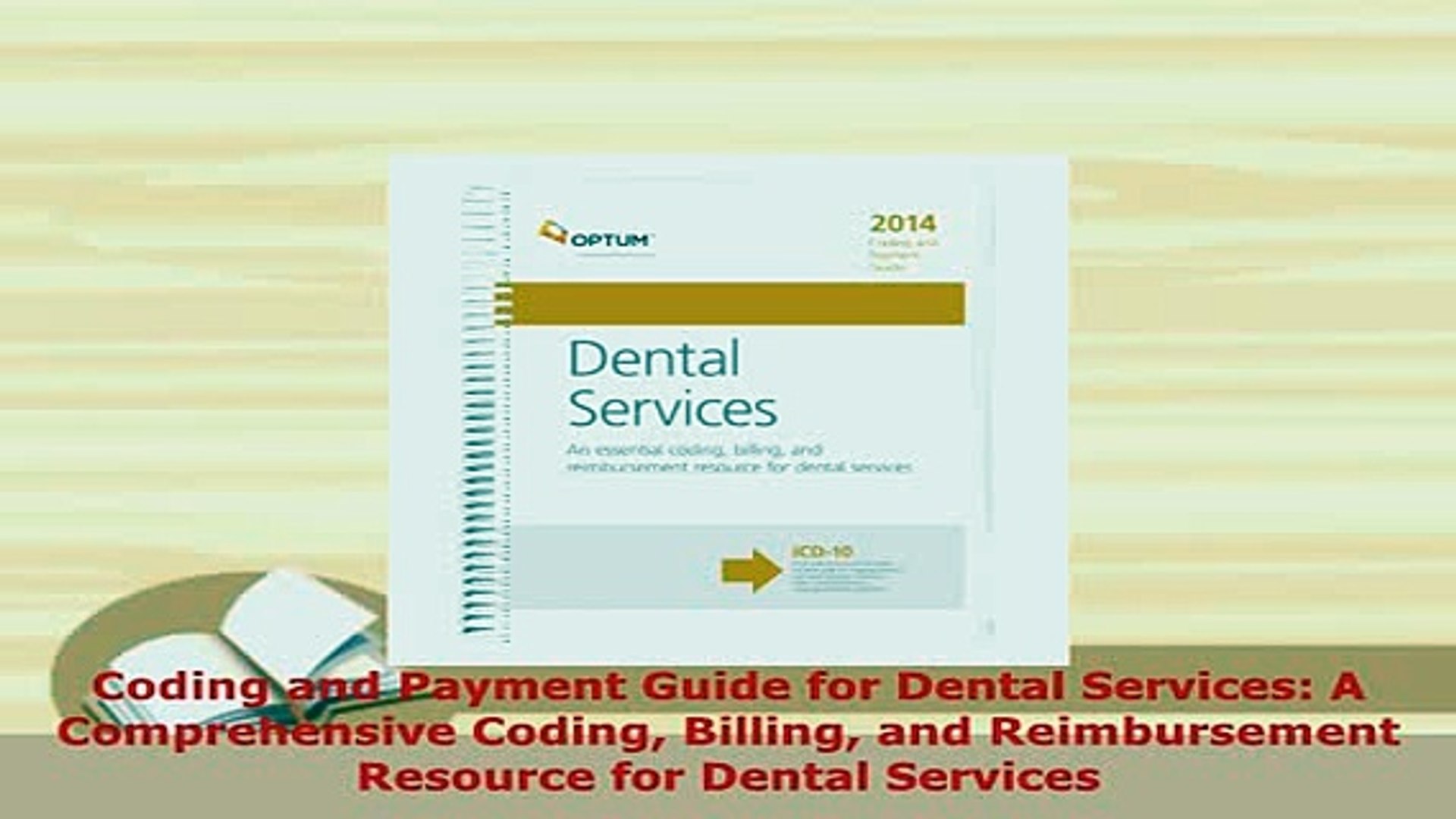 ⁣PDF  Coding and Payment Guide for Dental Services A Comprehensive Coding Billing and  EBook