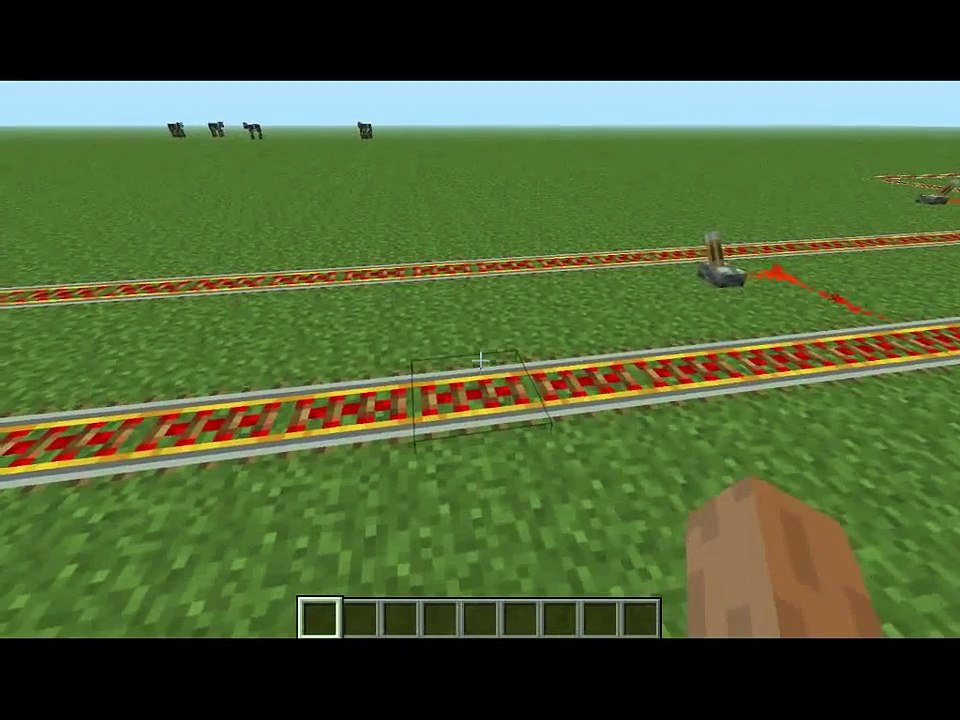 Progetto ferrovia semplice in Minecraft
