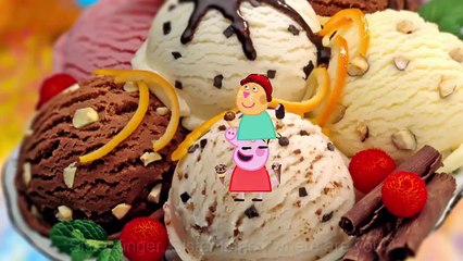 Peppa Pig Ice Cream Finger Family Nursery Rhyme video snippet