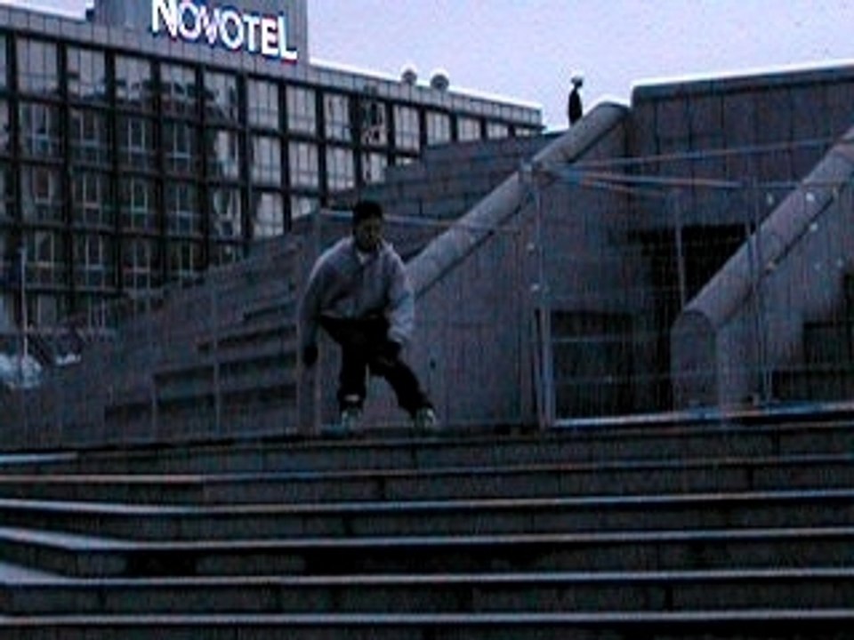 360° gap audessu de 8 marches