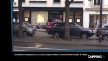 Braquage boutique Chanel à Paris : Quatre hommes armés d'un fusil à pompe et de haches (Vidéo)