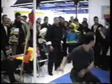 Démonstration de kungfu taichi organisée par maître tran-kinh Salon des arts martiaux Paris  1995