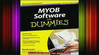READ THE NEW BOOK   MYOB Software For Dummies  DOWNLOAD ONLINE