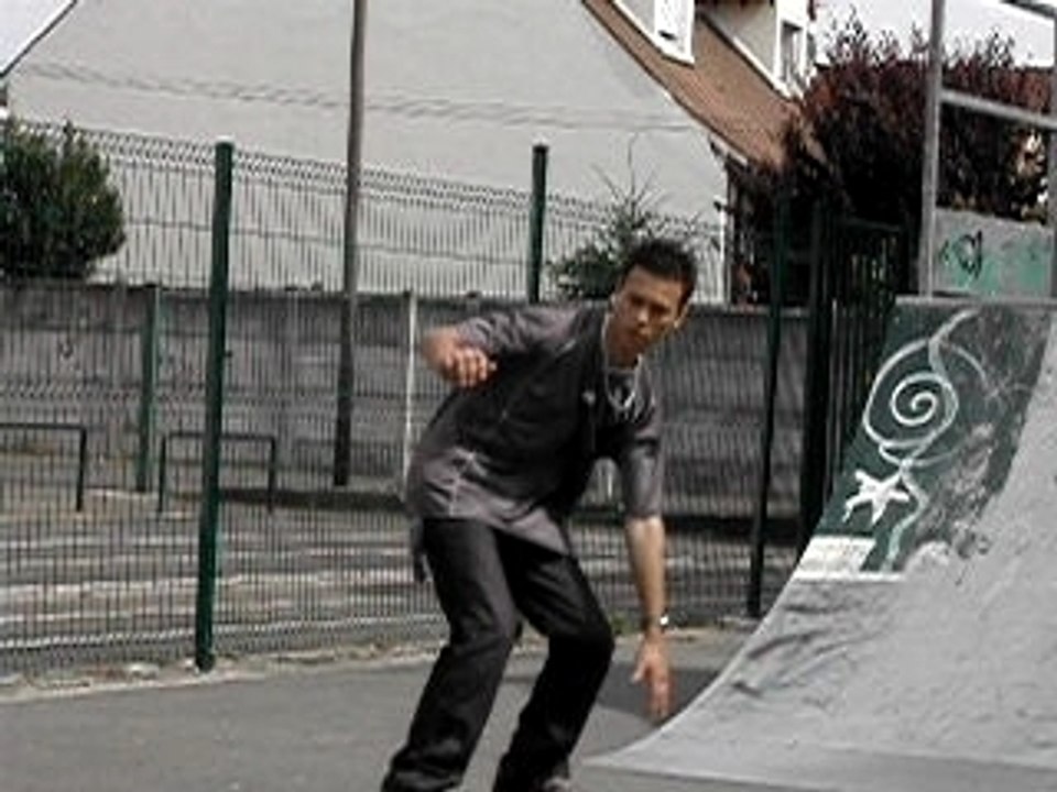 360 bonelees on the the tremplin