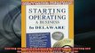 FAVORIT BOOK   Starting and Operating a Business in Delaware Starting and Operating a Business in the  FREE BOOOK ONLINE
