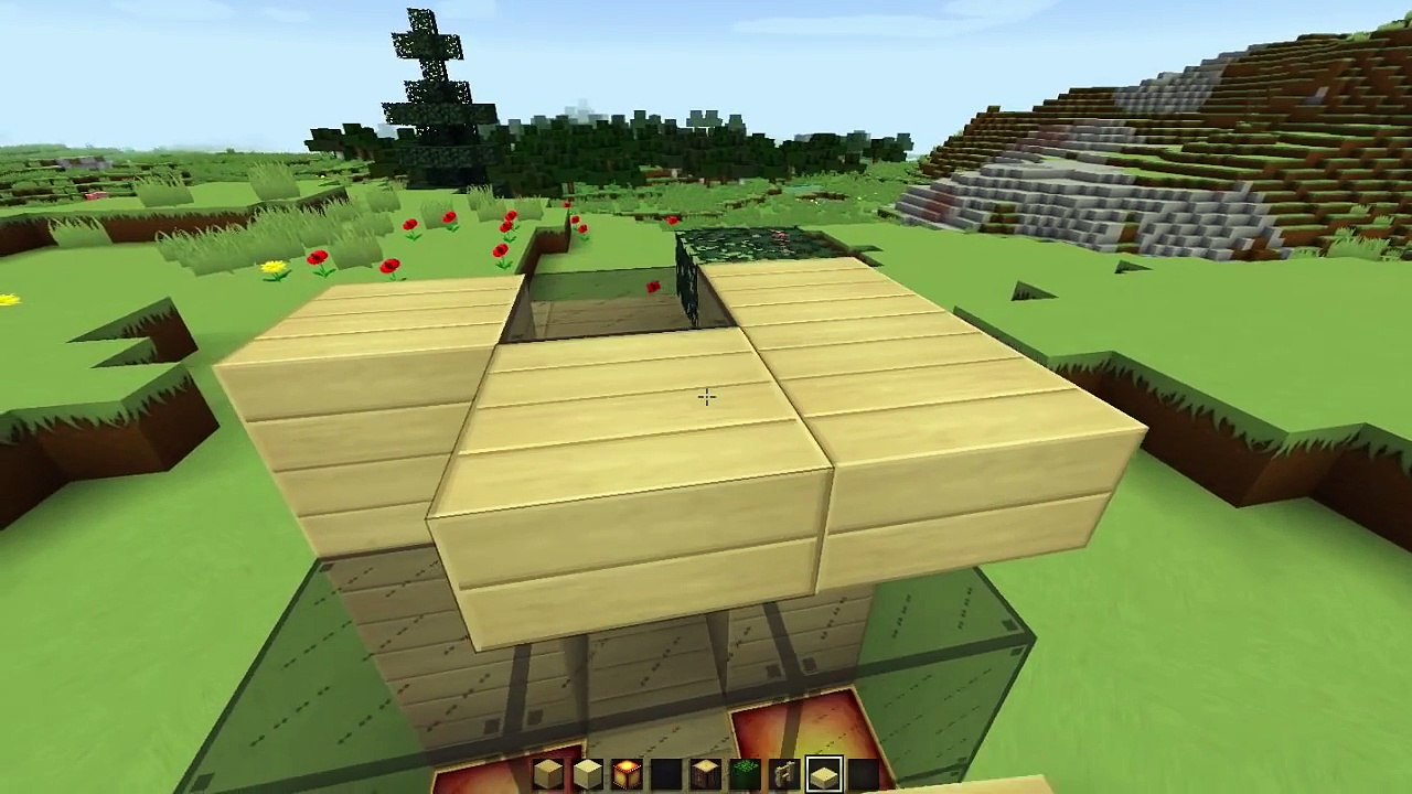 Minecraft- comment faire une petite maison 3X3