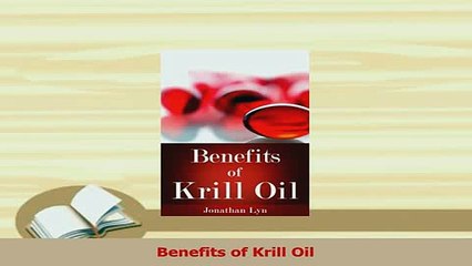 Download  Benefits of Krill Oil  Read Online