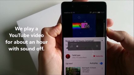 Huawei P9: battery drain test