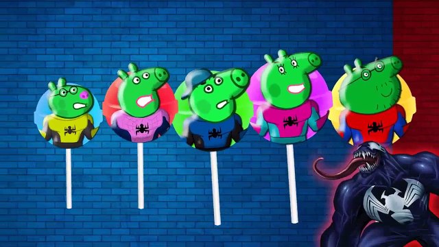 #Peppa Pig #Spiderman #Lollipop #Finger Family \ #Nursery Rhymes Lyrics and More