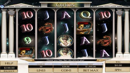 Orion ilmainen kasino kolikkopeli Genesis Video Esikatselu