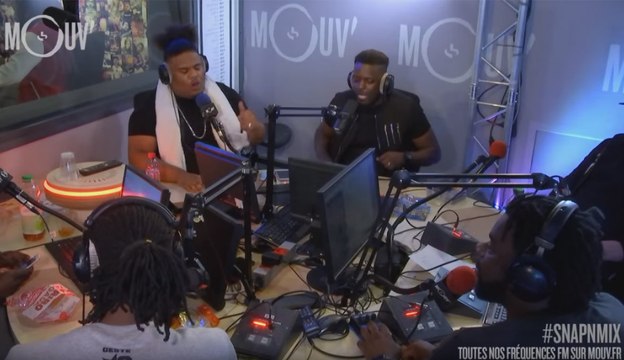 Keblack feat. Naza : Tout pour la street (live @ Mouv' Studios) #SNAPNMIX