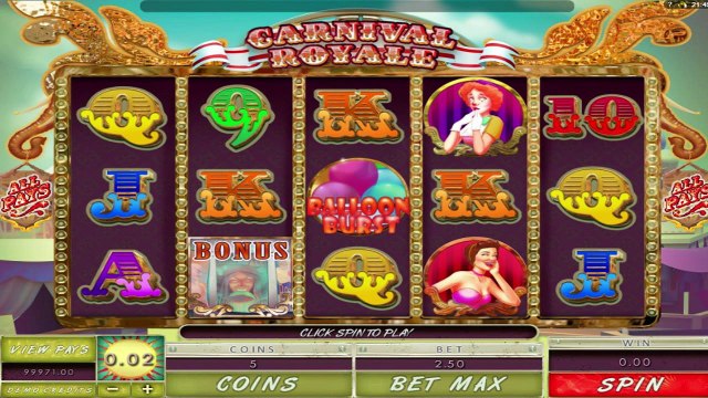Carnival Royale ilmainen kasino kolikkopeli Genesis Video Esikatselu