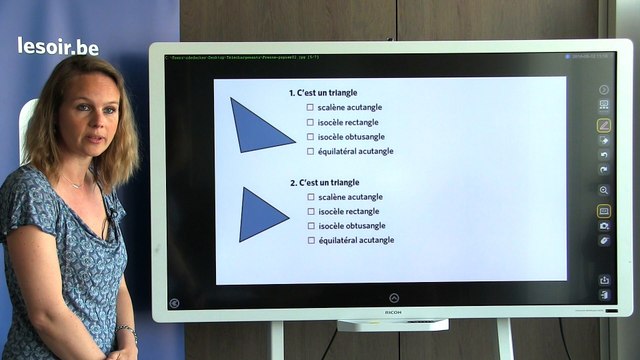 Réussir son CEB math: comment distinguer les différents types de triangles