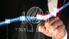 Business Chart - Logo Intro - After Effects project