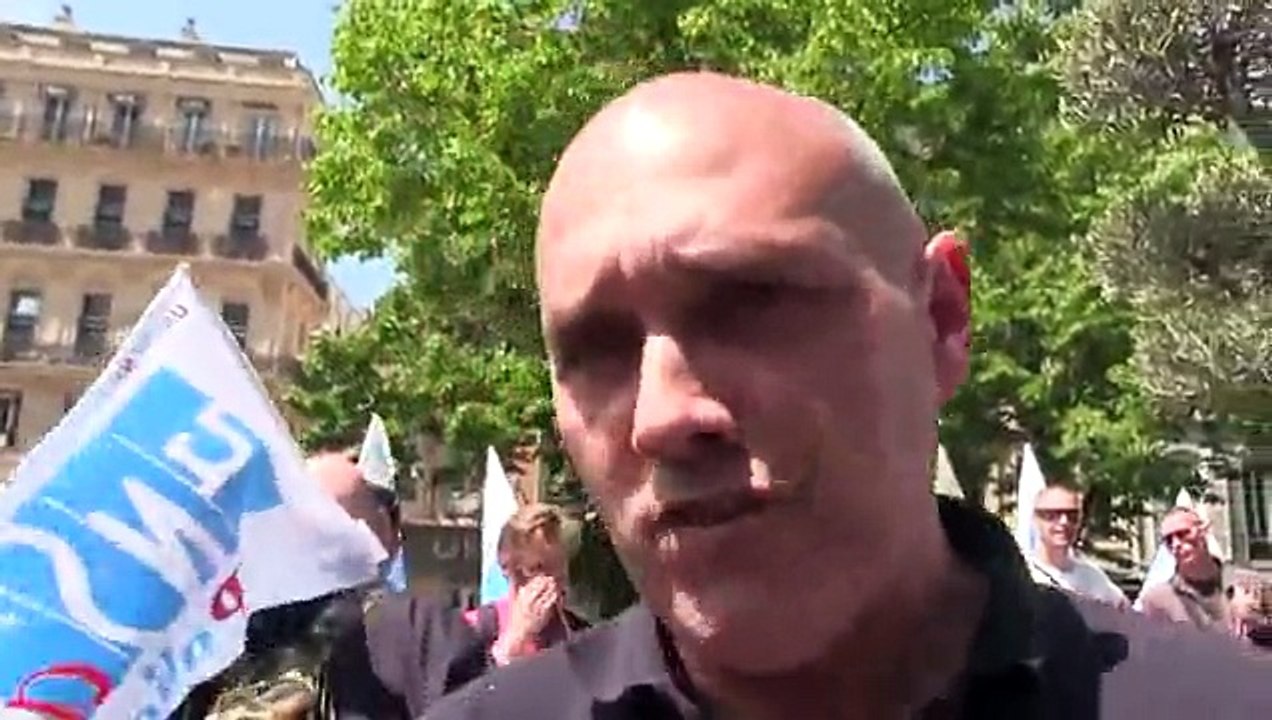 [ZONE SUD] Manif Police du 18 mai 2016 STOP A LA HAINE, interview