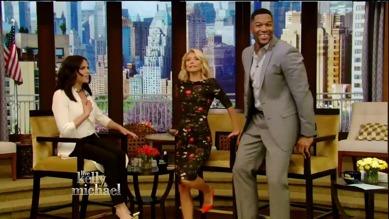 Lana Parrilla interview on Live! with Kelly and Michael May 11, 2016 - Once Upon a Time
