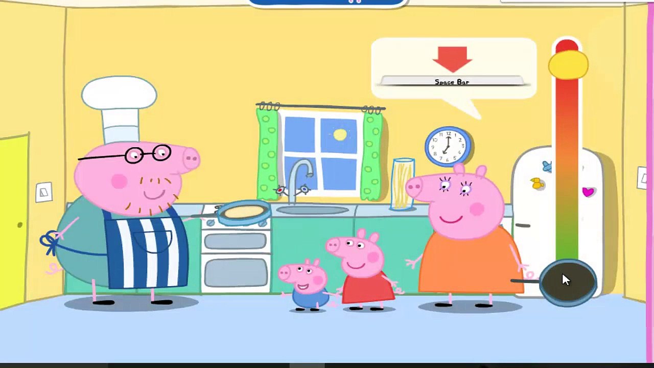 juegos para niños y niñas en español papa pig prepara tortitas videos para niños