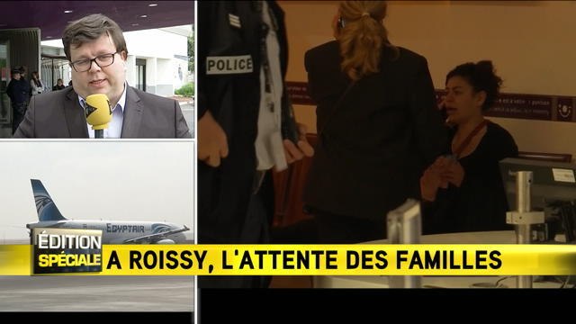 Disparition du vol MS804 : l'attente des familles - Le 19/05/2016 à 16:30