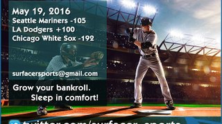Chicago White Sox -192 | Sports Betting Picks. MLB Baseball for Thursday, May 19, 2016.