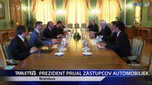 PREZIDENT PRIJAL ZÁSTUPCOV AUTOMOBILIEK