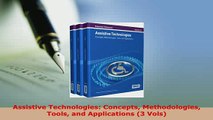 Read  Assistive Technologies Concepts Methodologies Tools and Applications 3 Vols Ebook Free