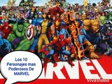 Los 10 Personajes mas Poderosos De Marvel