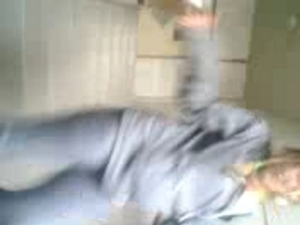 Nina trip escalier