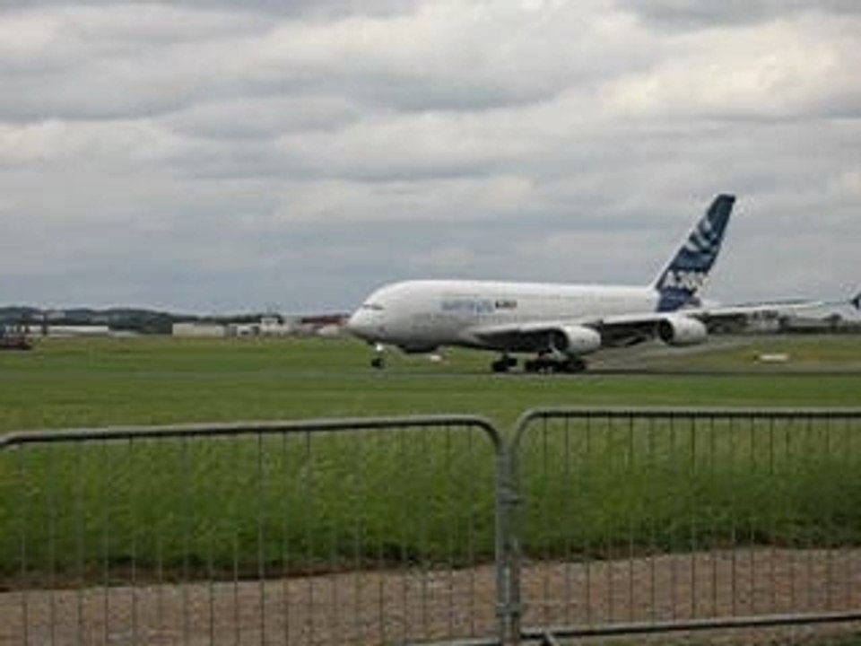 A380 bourget 2007 meilleure video