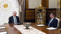 Davutoğlu'ndan Erdoğan'a Veda Ziyareti