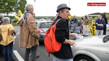 Loi Travail. Morlaix : les manifestants bloquent le rond-point du Launay
