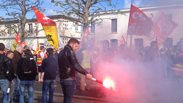 Loi travail. Près de 2000 manifestants en centre-ville