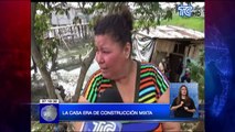 Colapsó vivienda por el sismo