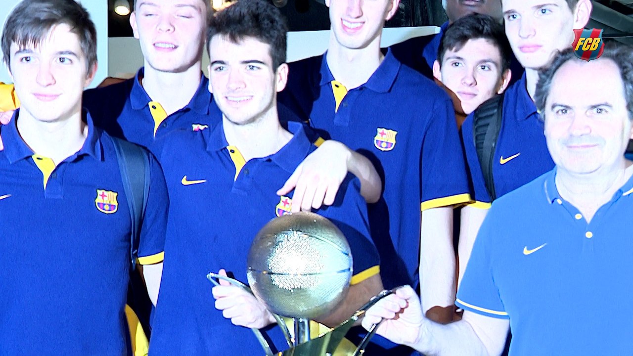 FCB Basket: entrega trofeu Next Generation al Museu