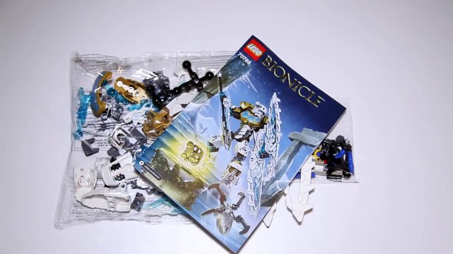 Lego Bionicle 70788 Kopaka Master of Ice with 70782 Protector of Ice Lego Speed Build