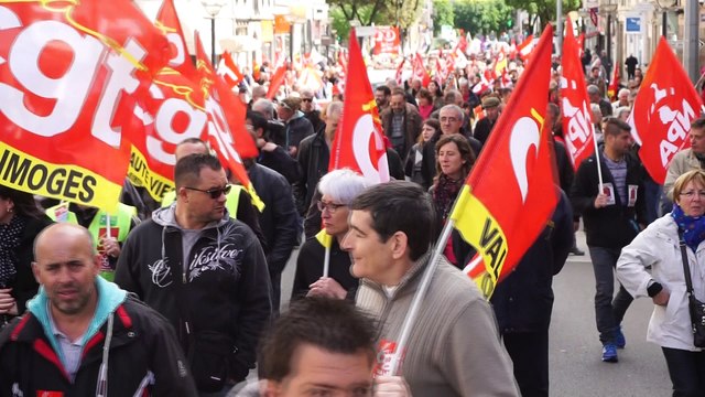 Manif Limoges 19 mai 2016