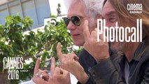 Iggy Pop ,Jim Jarmusch (Gimme Danger) - Photocall Officiel - Cannes 2016 - CANAL+