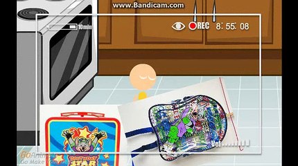 Doris Cam 1: Caillou Wants His Stamp AngryBirdman03