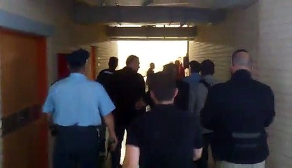 Ο Δημήτρης Γιαννακόπουλος στους διαδρόμους του ΣΕΦ