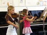 Anne-Sophie & Marlene: Mozart duet I uitvoering 28-06-2009