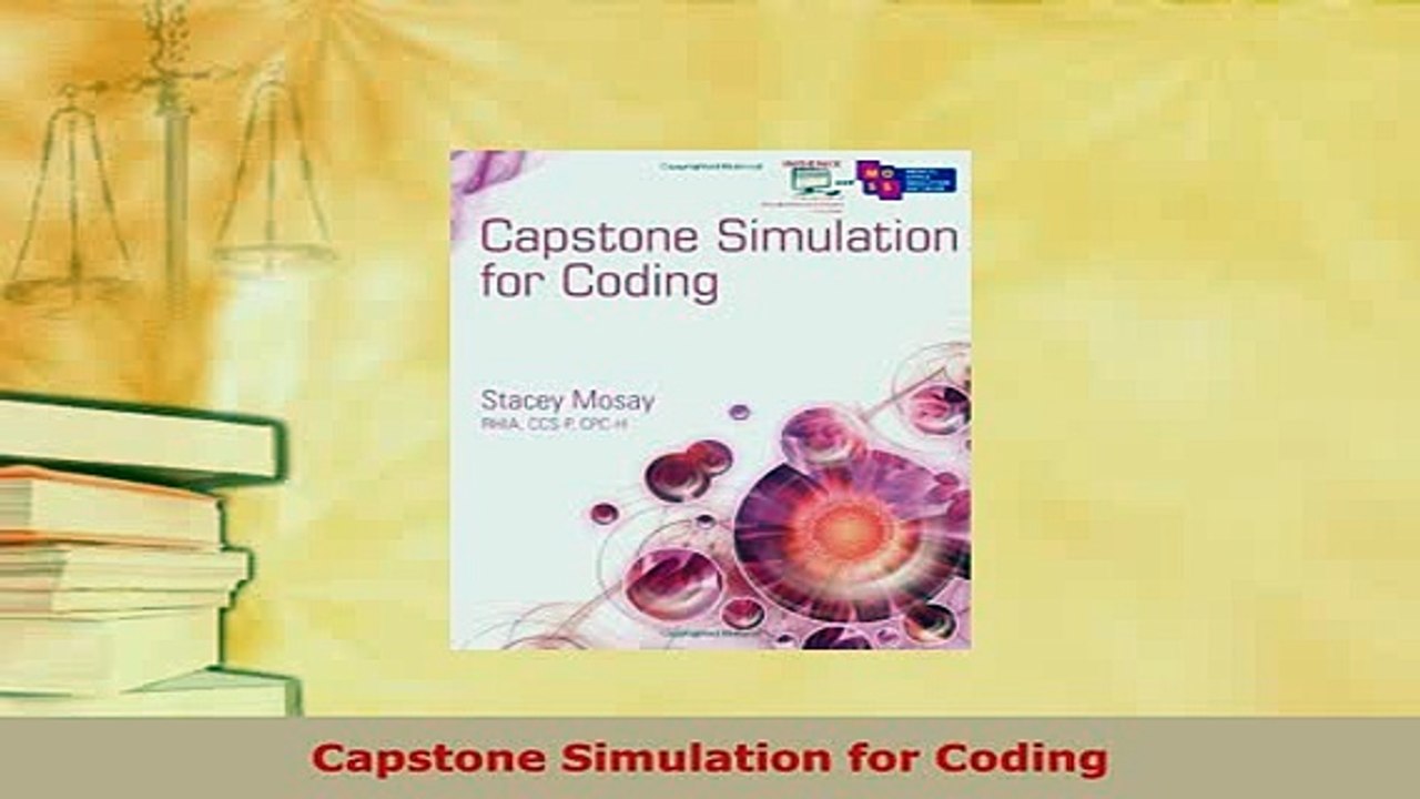 Read  Capstone Simulation for Coding Ebook Free