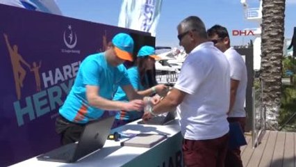 Muğla Sağlıklı Yaşam İçin 'Hareket Her Yerde'nin Son Adresi Bodrum Oldu