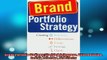 FAVORIT BOOK   Brand Portfolio Strategy Creating Relevance Differentiation Energy Leverage and Clarity  BOOK ONLINE