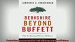 READ book  Berkshire Beyond Buffett The Enduring Value of Values  FREE BOOOK ONLINE